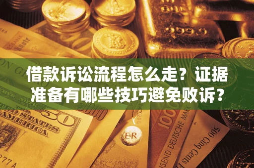 济南借款诉讼流程怎么走？证据准备有哪些技巧避免败诉？