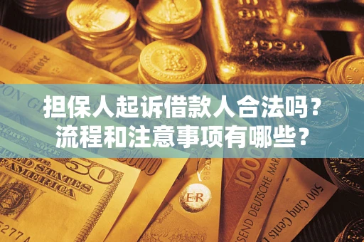 济南担保人起诉借款人合法吗？流程和注意事项有哪些？