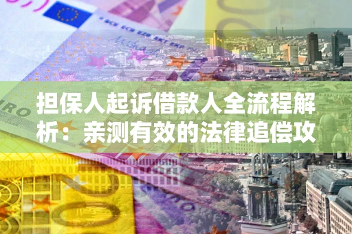 济南担保人起诉借款人全流程解析：亲测有效的法律追偿攻略