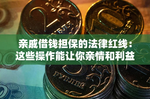 济南亲戚借钱担保的法律红线：这些操作能让你亲情和利益两不误