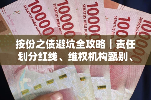 济南按份之债避坑全攻略｜责任划分红线、维权机构甄别、纠纷处理全流程拆解