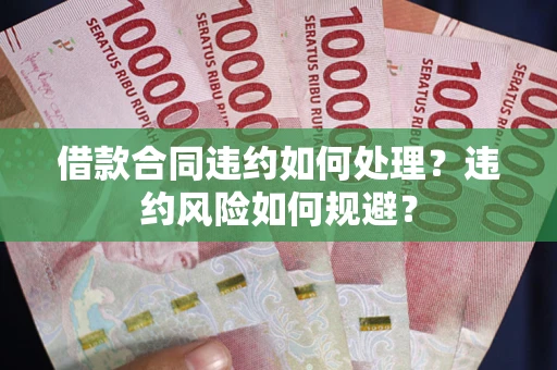 济南借款合同违约如何处理？违约风险如何规避？