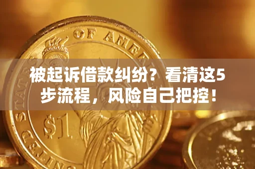 济南被起诉借款纠纷？看清这5步流程，风险自己把控！