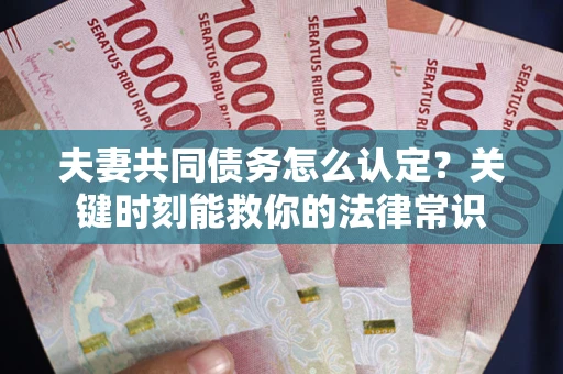 济南夫妻共同债务怎么认定？关键时刻能救你的法律常识