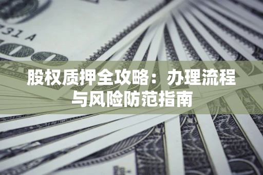 济南股权质押全攻略：办理流程与风险防范指南