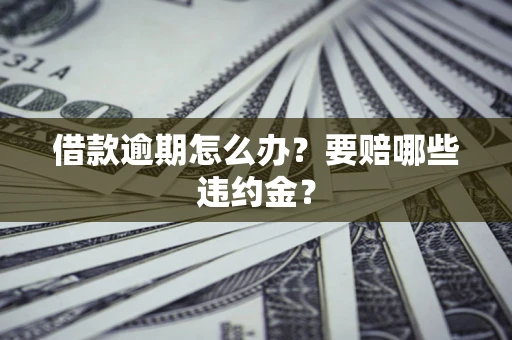 济南借款逾期怎么办？要赔哪些违约金？