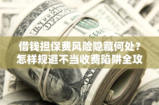 济南借钱担保费风险隐藏何处？怎样规避不当收费陷阱全攻略！